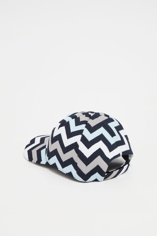 Casquette - Bleu marine et écru