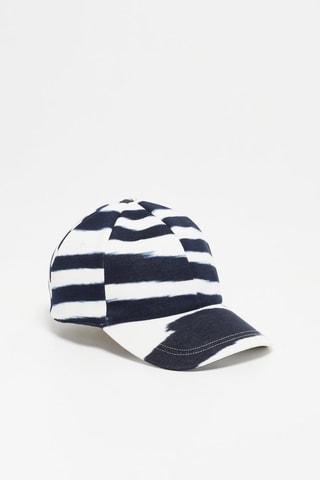 Casquette Bleu marine et écru