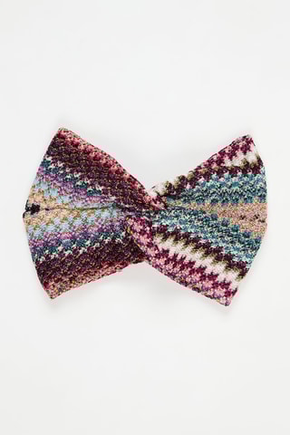 Bandeau - Fuchsia et beige