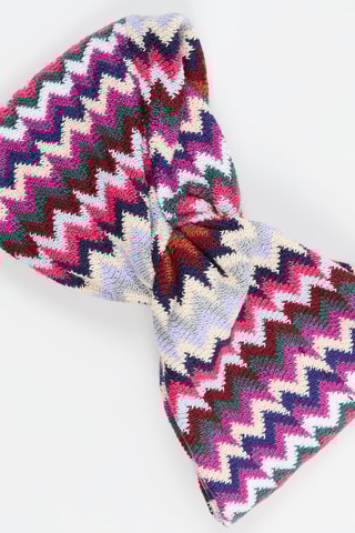 Bandeau en laine - Fuchsia