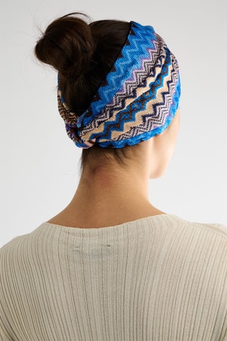 Bandeau - Bleu et marron