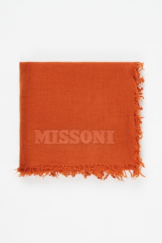 Echarpe en laine vierge Orange