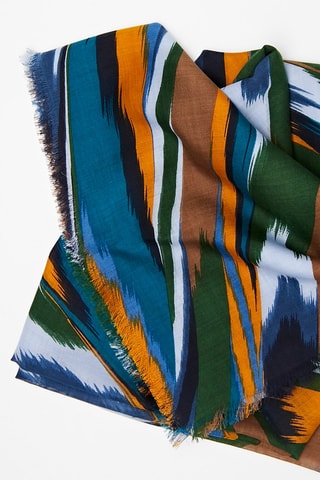 Etole en laine et soie Multicolore
