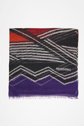 Echarpe Violet et rouge