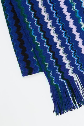 Echarpe en laine - Bleu marine