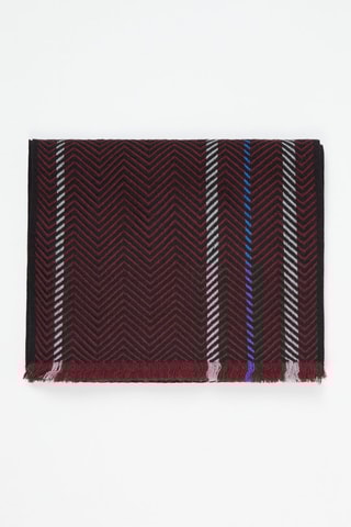 Echarpe en laine Bordeaux