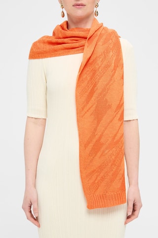 Echarpe en laine - Orange