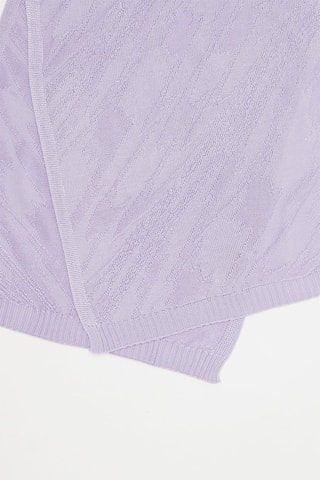 Echarpe en laine - Mauve 