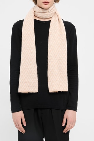 Echarpe en laine et mohair - Ecru