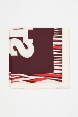 Foulard en soie - Bordeaux