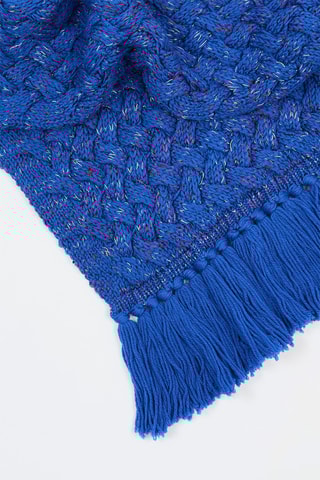 Echarpe en laine - Bleu roi