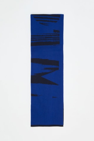 Echarpe en laine - Bleu