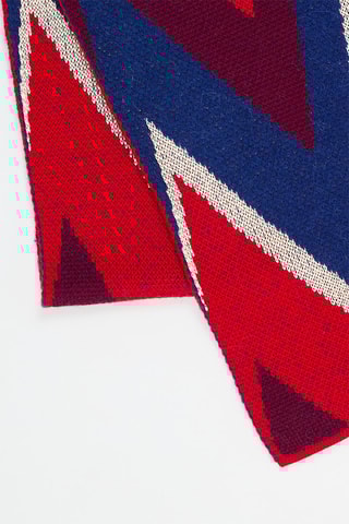Echarpe en laine vierge et alpaga - Rouge