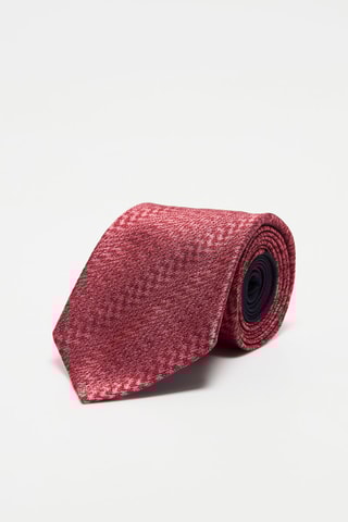 Cravate en soie - Rouge