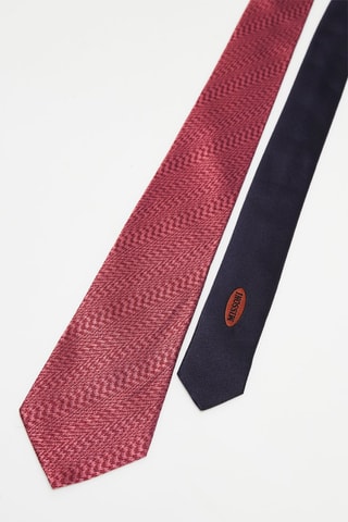 Cravate en soie - Rouge