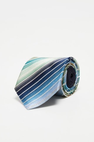Cravate en soie - Bleu marine