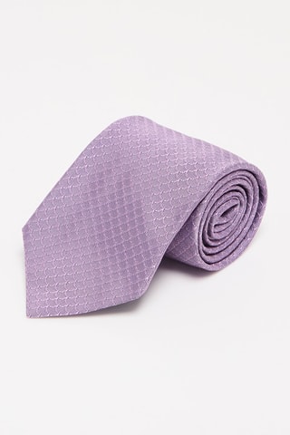 Cravate en soie - Mauve