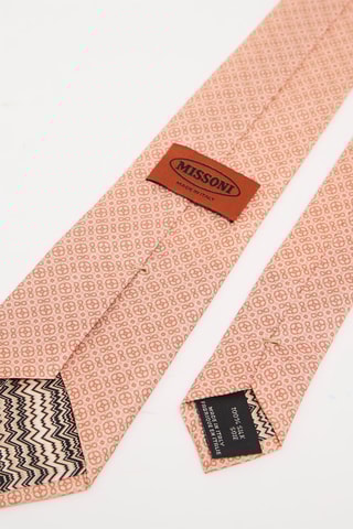 Cravate en soie - Orange