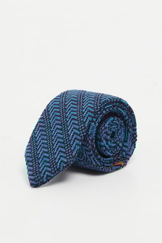 Cravate en laine Bleu clair