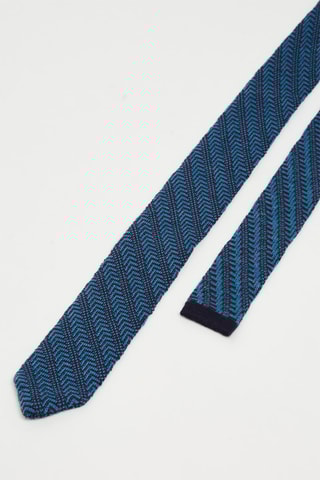 Cravate en laine Bleu clair