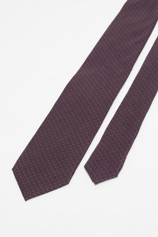 Cravate en soie Anthracite et rose clair