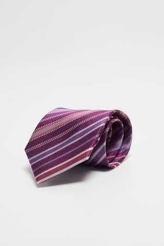 Cravate en soie Violet