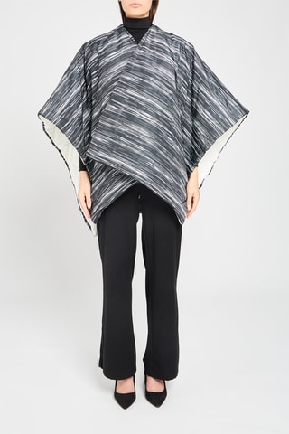 Poncho réversible - Blanc