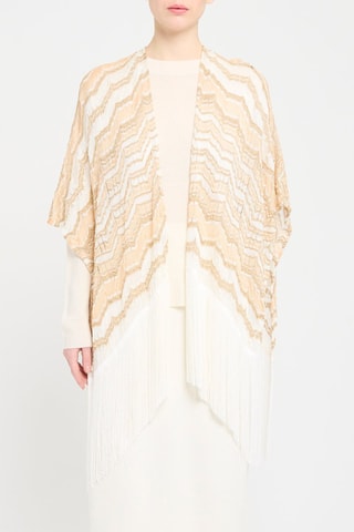 Poncho Beige