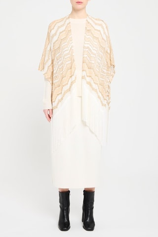 Poncho Beige