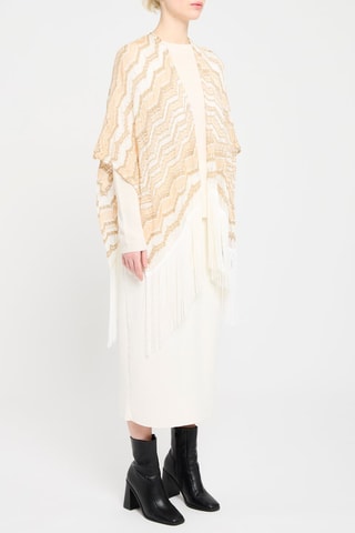 Poncho Beige