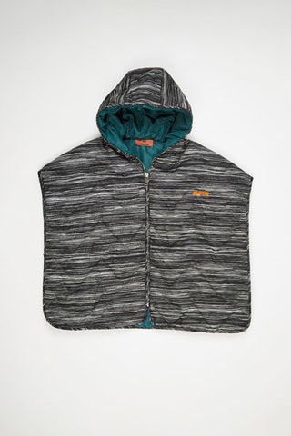 Plastron à capuche - Gris foncé chiné