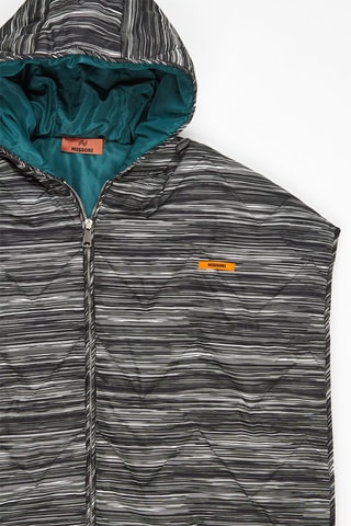 Plastron à capuche - Gris foncé chiné