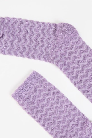 Chaussettes - Mauve
