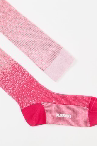 Chaussettes hautes - Rouge