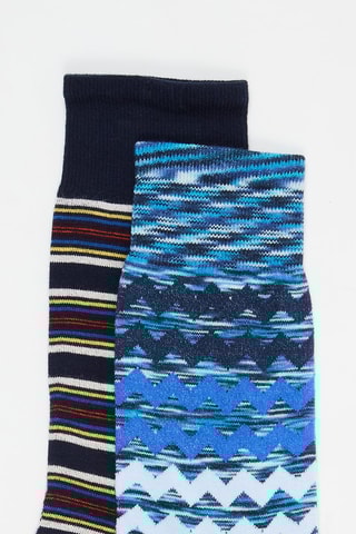 2 paires de chaussettes - Bleu