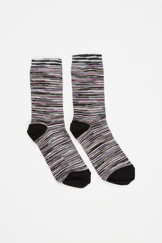 Chaussettes Noir et écru