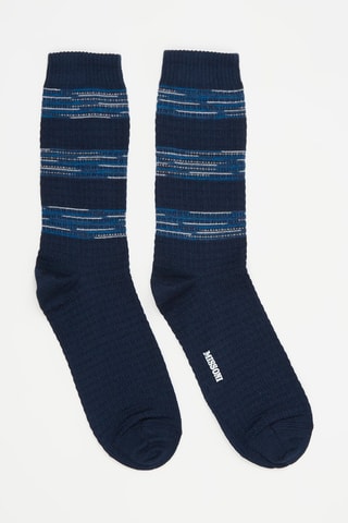 Chaussettes en laine Bleu marine