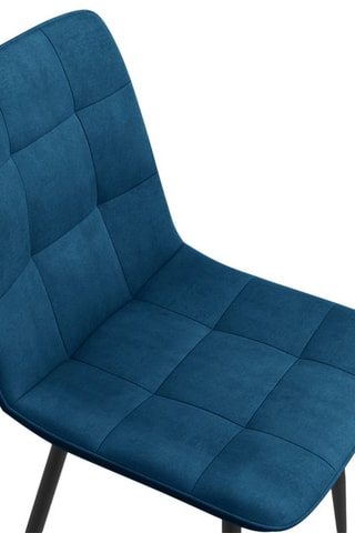6 cadeiras Linda Azul-pato