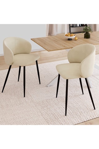 2 cadeiras Léona - 51 x 71 x 53 cm