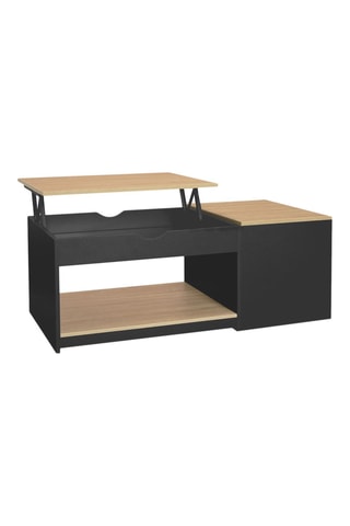 Mesa de centro elevável Elina - 110 x 55 x 42 cm