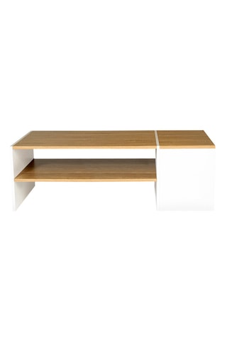 Mesa de centro com baú Zoé - Branco