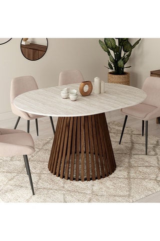 Mesa extensível Camélia - 110/150 x 75 x 110 cm