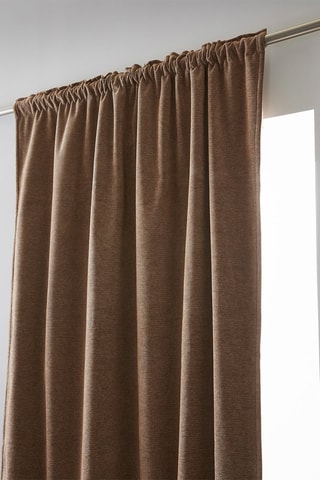 Rideau occultant Bjorn - Camel - 140 x 260 cm