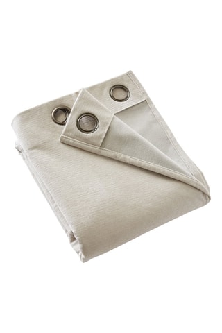 Rideau occultant Bjorn - Beige clair - 140 x 240 cm