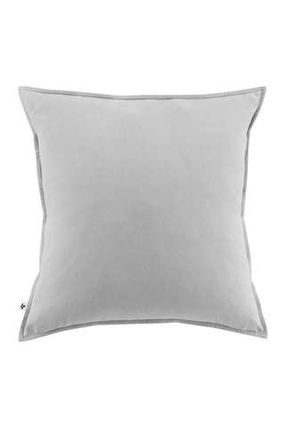 Taie d'oreiller en flanelle de coton Candice - 
Brume