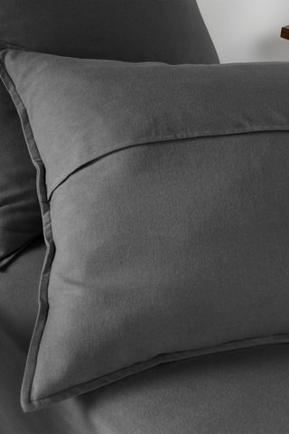 Taie d'oreiller en flanelle de coton 170 g/m² Candice - Orage