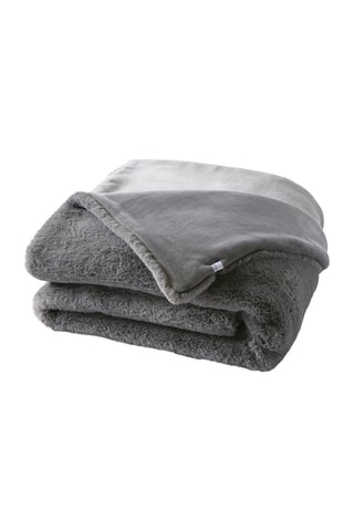 Plaid Sven - 140 x 200 cm - Gris clair