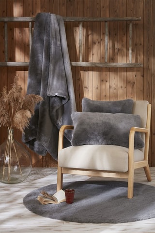Plaid Sven - 140 x 200 cm - Gris clair