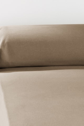 Taie de traversin Candice - Beige foncé