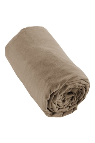 Drap-housse Candice - Beige foncé